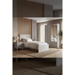 Taiga 4 Kapaklı 2 Çekmeceli Gardırop/dolap Y:210 G:137 D:52