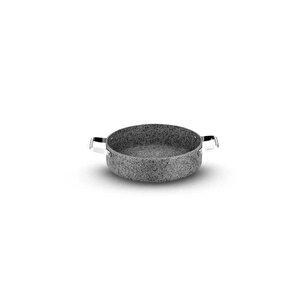 Stone-age Çizilmez Yanmaz Yapışmaz 22 Cm Basık Tencere Sh-122