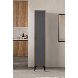 Arden Tek Kapaklı Çok Amaçlı Mutfak/kiler Dolabı 35x190x37 Cm