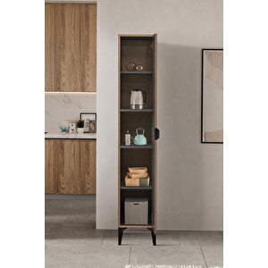 Arden Tek Kapaklı Çok Amaçlı Mutfak/kiler Dolabı 35x190x37 Cm