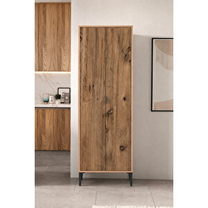 Arden 2 Kapaklı Çok Amaçlı Mutfak/kiler Dolabı 65x190x37 Cm