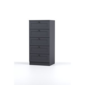 Terra 5 Çekmeceli Şifonyer/çamaşırlık 50x105x42 Cm Beyaz – Modern Tasarım