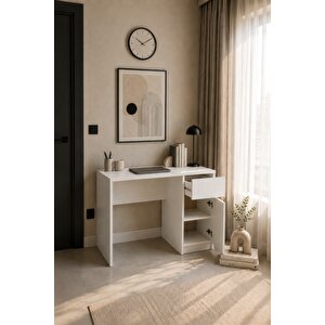Nolm Çalışma Masası Y:76 D:60 G:76 / Beyaz