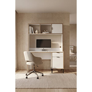 Arden Raflı Çalışma Masası Y:174 G:120 D:60
