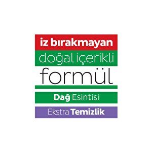 Mountain Yüzey Temizlik Havlusu&mendili Dağ Esintisi 100 Yaprak
