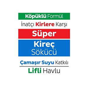 Temiz Mutfak Havlu Kireç Çözücü 30 Lu 7670