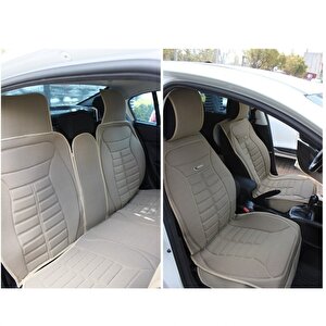 Peugeot 207 Station Wagon Oto Koltuk Minderi Ön Arka 5'li Takım Bej Fivestar Şhn