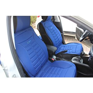 Volkswagen Golf 7 Highline Oto Koltuk Minderi Ön Arka 5'li Takım Mavi Fivestar Şhn