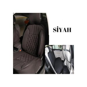 Mercedes-benz B Serisi Oto Koltuk Minderi Ön Arka 5'li Takım Siyah Elegance Şhn
