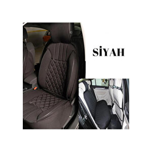Renault 11 Flash Oto Koltuk Minderi Ön Arka 5'li Takım Siyah Elegance Şhn