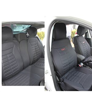 Toyota Land Cruiser Oto Koltuk Minderi Ön Arka 5'li Takım Siyah Fivestar Şhn