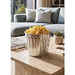 Popcorn Ve Cips Kasesi Krom