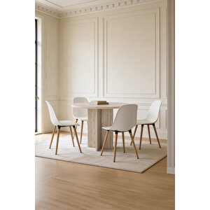 Harmony Sora Oval Masa 90x75x90 Cm Cadiz(sadece Masa) - Modern Tasarım