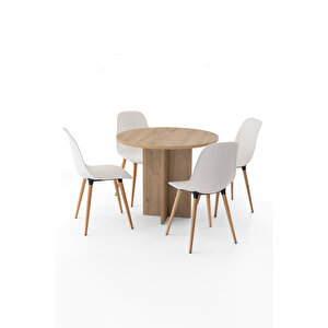 Harmony Sora Oval Masa 90x75x90 Cm Cadiz(sadece Masa) - Modern Tasarım