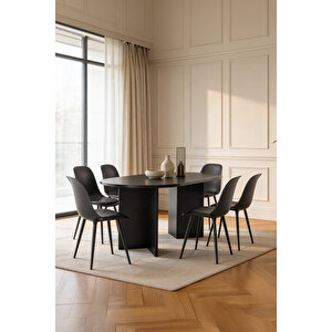 Harmony Nara (sadece Masa) Oval Masa 180x75x90 Cm Aytaşı - Modern Tasarım