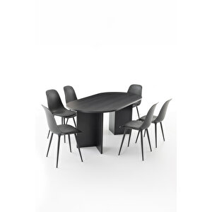 Harmony Nara (sadece Masa) Oval Masa 180x75x90 Cm Aytaşı - Modern Tasarım