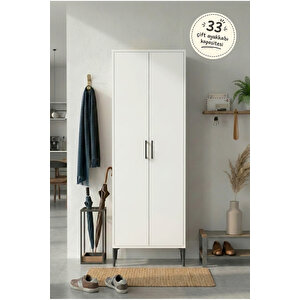 Harmony Ayakkabılık 65x190x37 Cm Antrasit– Modern Tasarım