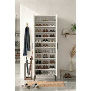 Harmony Ayakkabılık 65x190x37 Cm Antrasit– Modern Tasarım