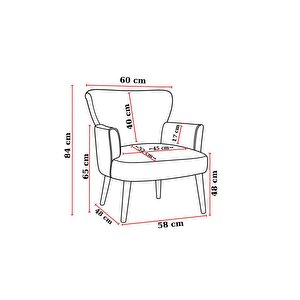 Roma 3+1+1 Babyface Kumaş Çay Seti Ev & Ofis Koltuk Takımı - Ahşap Ceviz Ayak - Lacivert