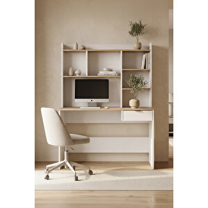 Harmony Raflı, Çekmeceli Çalışma Masası Y:163 G:120 D:50