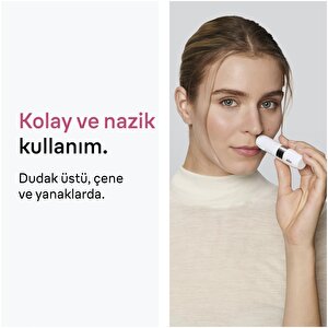 Fs1000 Mini Yüz Tüy Alma Makinesi Pil Ve Temizleme Fırçası, Seyahat Boy, Kablosuz Kullanım