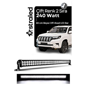 80 cm Off Road Tepe Lambası Led Bar Beyaz Aydınlatma