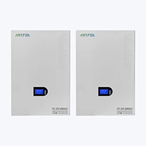51.2v 200ah Lifepo4 Wall Batarya 2 Adet - 20.48 Kwh