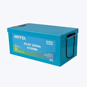 25.6v 200ah Abs Lityum Akü Akıllı Ekran Bluetooth Lifepo4 2 Adet - 10.24 Kwh