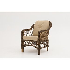 Lores Rattan Bahçe Balkon Oturma Grubu (2+1+1+masa )