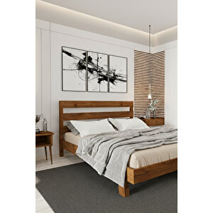 Natura New Masif Ahşap Karyola 90x200 cm