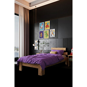 Lotus   Tek Kişilik Mdf Karyola 90x190 cm