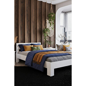 Letto Tek Kişilik Mdf Karyola 100x200 cm