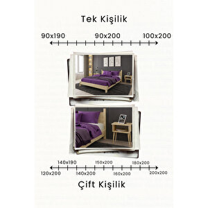 Mirage Model Masif Çam Karyola Ve 2 Adet Komodin Seti - Vernikli 90x200 cm