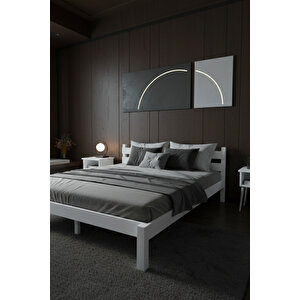 Letto Masif Ahşap Karyola 120x200 cm