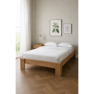 Stillo   Başlıksız Çift Kişilik Mdf Karyola 200x200 cm