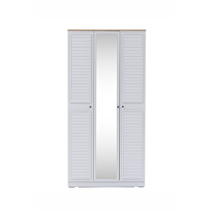 Taiga 3 Kapaklı Gardırop Y:209 G:103 D:52 / Buz Gri