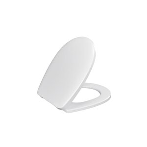 Kc0703.01 Çınar Duroplast Yavaş Kapanan Klozet Kapağı - Beyaz
