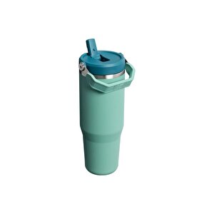 The Iceflow Flip Straw Tumbler 0.89l / 30oz Spring Green