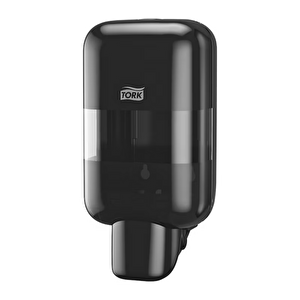 Mini Sıvı Sabun, Köpük Sabun Ve Dezenfektan Dispenseri Siyah S5 Manuel Duvar Tipi (565208)