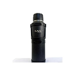 Stormthermo - 5 Pcs. Ultra Paslanmaz Çelik 72 Saat Sıcak & Soğuk Termos ( 8503 - 3,2 Litre - Siyah )