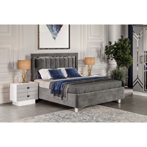 City Grey Bazalı Karyola
