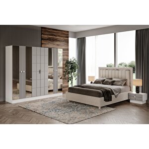Adra Grey Yatak Odası Takımı