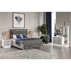 City Grey Yatak Odası Takımı