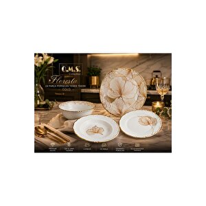 Floresta 24 Parça Premium Kalite Porselen Yemek Takımı ( 11107 )