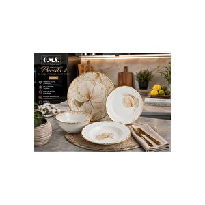 Floresta 24 Parça Premium Kalite Porselen Yemek Takımı ( 11107 )