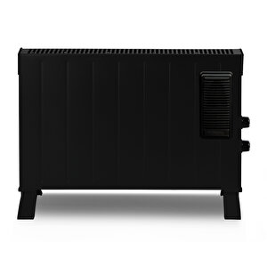 Siyah Fanlı Konvektör Isıtıcı 2500w Hc-2952