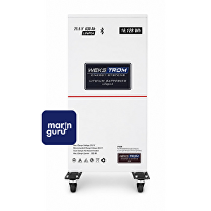 Wekstrom Energy 25,6v 630 Ah Lifepo₄ Lityum Demir Fosfat Batarya