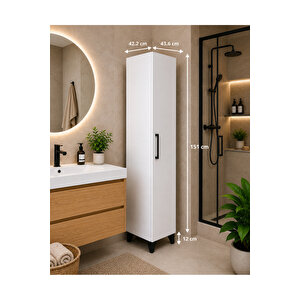 "mdf" Banyo Boy Dolabı, Çok Amaçlı Kiler Dolabı, Erzak Dolabı
