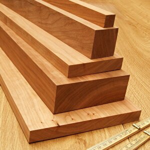 4.5x4.5 Cm (uzunluk 150 Cm) Kiraz Çıta Tahta Ahşap Silimiş Planyalı Kereste