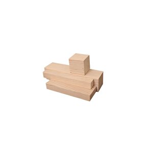 Silinmiş Köknar Kereste Ebat: (2x8 Cm)-( Uzunluk: (150 Cm)-(3 Adet)